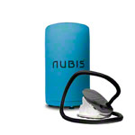 NUBIS inflatable stool incl. carrying bag, 35 x 50 cm + foot pump