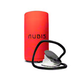 NUBIS inflatable stool incl. carrying bag, 35 x 60 cm + foot pump