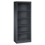 Office bookcase with 4 shelves, H x W x D 195 x 80 x 40 cm