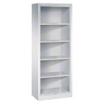 Office bookcase with 4 shelves, H x W x D 195 x 80 x 40 cm