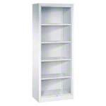 Office bookcase with 4 shelves, H x W x D 195 x 80 x 40 cm