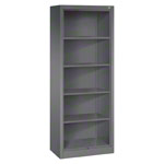 Office bookcase with 4 shelves, H x W x D 195 x 80 x 40 cm