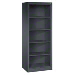 Office bookcase with 4 shelves, H x W x D 195 x 80 x 50 cm