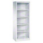 Office bookcase with 4 shelves, H x W x D 195 x 80 x 50 cm