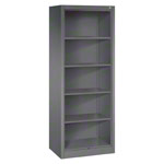 Office bookcase with 4 shelves, H x W x D 195 x 80 x 50 cm