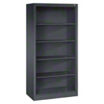 Office bookcase with 4 shelves, H x W x D 195 x 93 x 50 cm