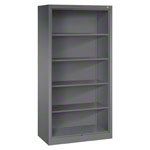 Office bookcase with 4 shelves, H x W x D 195 x 93 x 50 cm