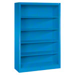 Office shelf with 4 shelves, HxWxD 195x120x40 cm