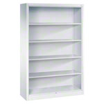 Office shelf with 4 shelves, HxWxD 195x120x40 cm