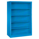 Office shelf with 4 shelves, HxWxD 195x120x60 cm