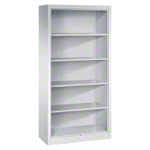 Office shelf with 4 shelves, HxWxD 195x93x40 cm