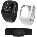 POLAR A300 HR Activity Tracker black incl. wristband, set 4-pcs.