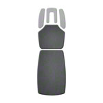 Pad is fitted for Osteopaths