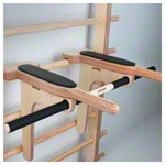 Pedalo dip bar set, dip bar + training bar for wall bars