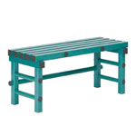 Plastic bench, LxWxH 100x40x45 cm