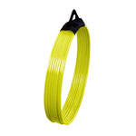 Plastic gymnastic hoops, set of 10, 70 cm diameter, with carrying handle