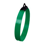 Plastic gymnastic hoops, set of 10, 80 cm diameter, with carrying handle