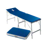 Portable Massage Table Alumed incl. headboard and nose slit LxWxH 184x55x70-79 cm