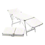 Portable Massage Table Egema incl. headboard, LxWxH 188x55x73-82 cm
