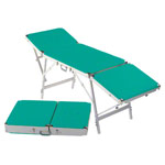 Portable Massage Table Egema incl. headboard, LxWxH 188x55x73-82 cm