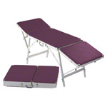 Portable Massage Table Egema incl. headboard, LxWxH 188x55x73-82 cm
