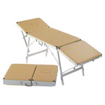 Portable Massage Table Egema incl. headboard, LxWxH 188x55x73 cm
