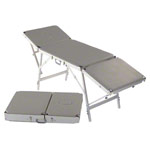 Portable Massage Table Egema incl. headboard, LxWxH 188x55x73 cm