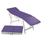 Portable Massage Table Egema incl. headboard, LxWxH 188x55x73 cm