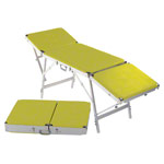 Portable Massage Table Egema incl. headboard, LxWxH 188x55x73 cm