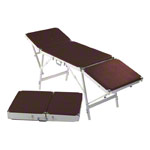 Portable Massage Table Egema incl. headboard, LxWxH 188x55x73 cm