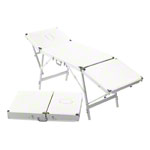 Portable Massage Table Egema incl. headboard, LxWxH 188x60x73-82 cm