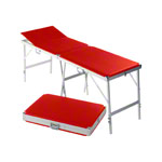 Portable Massage Table alumed incl. headboard, LxWxH 184x55x70-79 cm