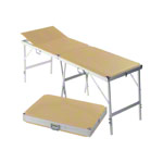Portable Massage Table alumed incl. headboard, LxWxH 184x55x70-79 cm