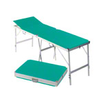 Portable Massage Table alumed incl. headboard, LxWxH 184x55x70-79 cm