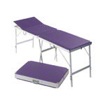 Portable Massage Table alumed incl. headboard, LxWxH 184x55x70-79 cm