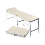 Portable Massage Table alumed incl. headboard, LxWxH 184x55x70-79 cm