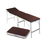 Portable Massage Table alumed incl. headboard, LxWxH 184x55x70-79 cm