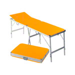 Portable Massage Table alumed incl. headboard, LxWxH 189x60x70-79 cm