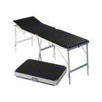 Portable Massage Table alumed incl. headboard, LxWxH 189x60x70-79 cm