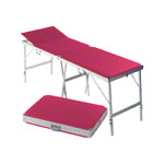 Portable Massage Table alumed incl. headboard, LxWxH 189x60x70-79 cm