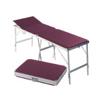 Portable Massage Table alumed incl. headboard, LxWxH 189x60x70-79 cm