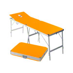 Portable Massage Table alumed incl. headboard and nose slit , LxWxH 189x60x70-79 cm