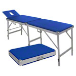 Portable Massage Table carat incl. headboard, LxWxH 170 / 205x60x70-79 cm