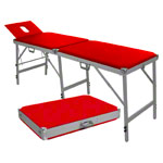 Portable Massage Table carat incl. headboard, LxWxH 170 / 205x60x70-79 cm