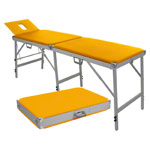 Portable Massage Table carat incl. headboard, LxWxH 170 / 205x60x70-79 cm