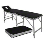 Portable Massage Table carat incl. headboard, LxWxH 170 / 205x60x70-79 cm