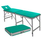 Portable Massage Table carat incl. headboard, LxWxH 170 / 205x60x70-79 cm