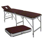 Portable Massage Table carat incl. headboard, LxWxH 170 / 205x60x70-79 cm