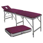 Portable Massage Table carat incl. headboard, LxWxH 170 / 205x60x70-79 cm