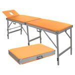 Portable Massage Table carat incl. headboard, LxWxH 170 / 205x60x70-79 cm